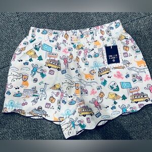 Roller Rabbit x Target Roadtrip Poplin Boxer Pajama Shorts